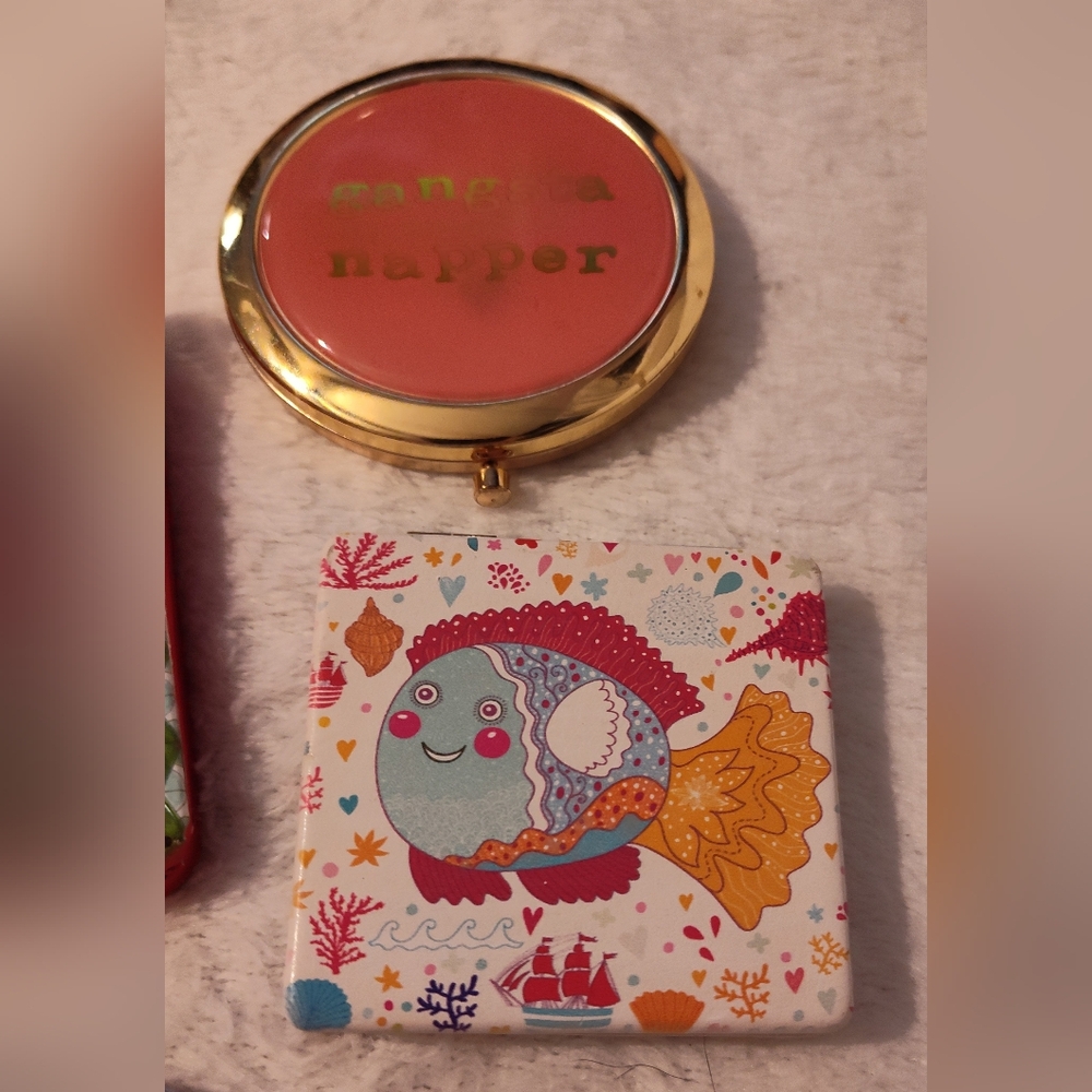 Colorful Compact Mirror Set - Picture 4 of 6
